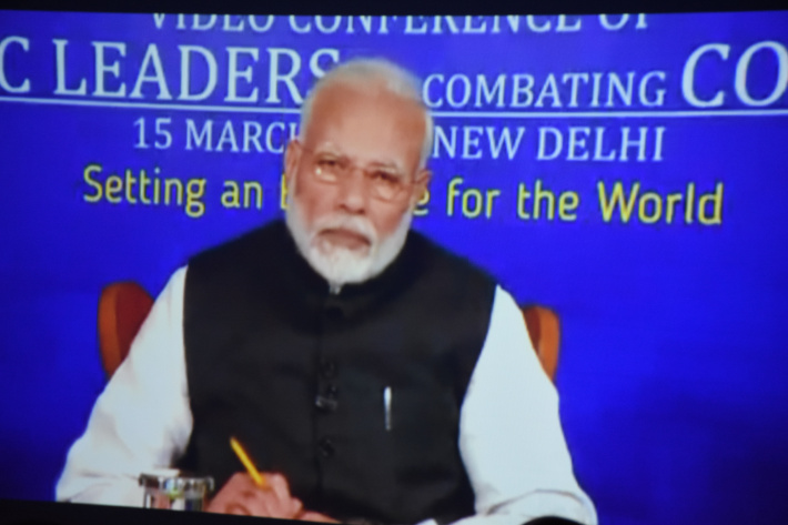 SAARC leaders discuss Covid-19 emergency plan