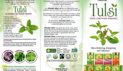 New organic tea hits the local market