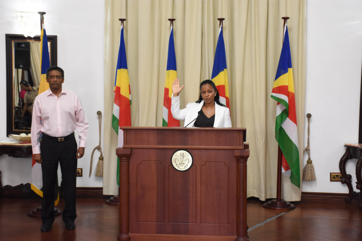 Eline Moses sworn in as seventh TRNUC commissioner