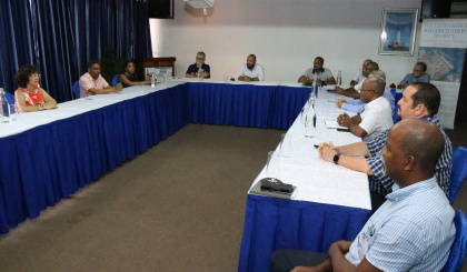 COVID-19     President Faure continues with visits to essential service providers