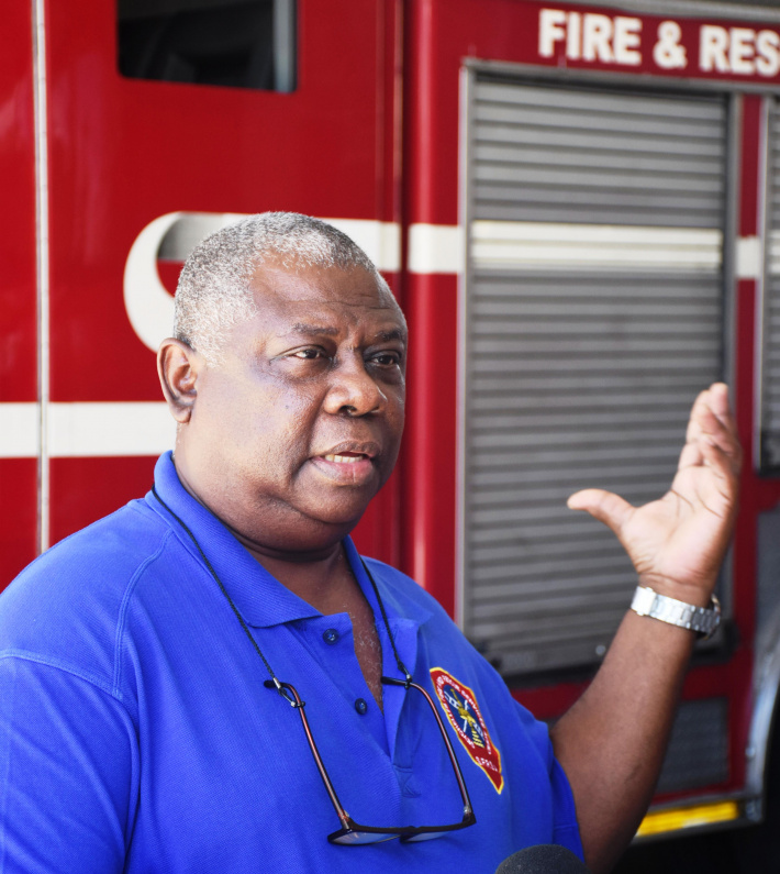 Firefighters celebrate their day amid COVID-19 pandemic