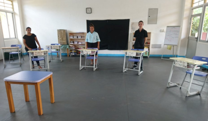 Au Cap Deaf school ready for re-opening