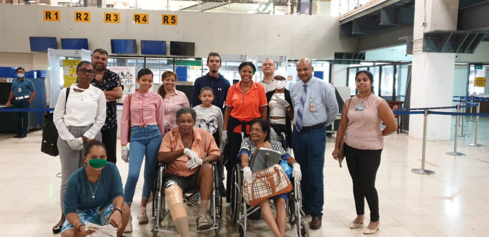Repatriation flight