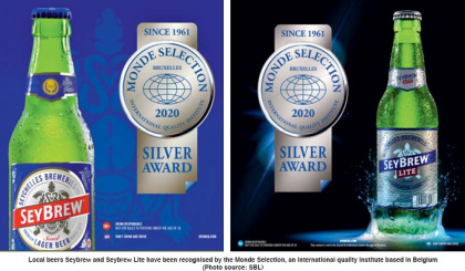 Local beers get international accolade