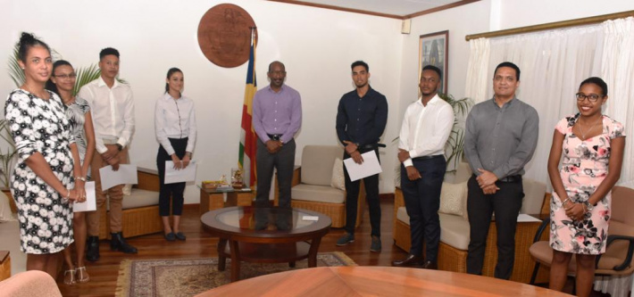Blue economy advocates meet Vice-President Meriton
