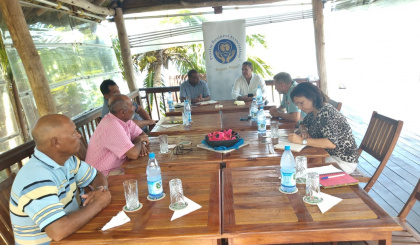 Tourism minister meets Praslin Business Association