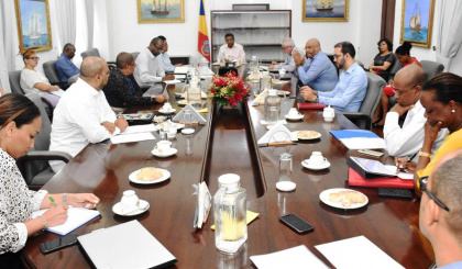 President Danny Faure hosts third consultative meeting with government and private sector stakeholders