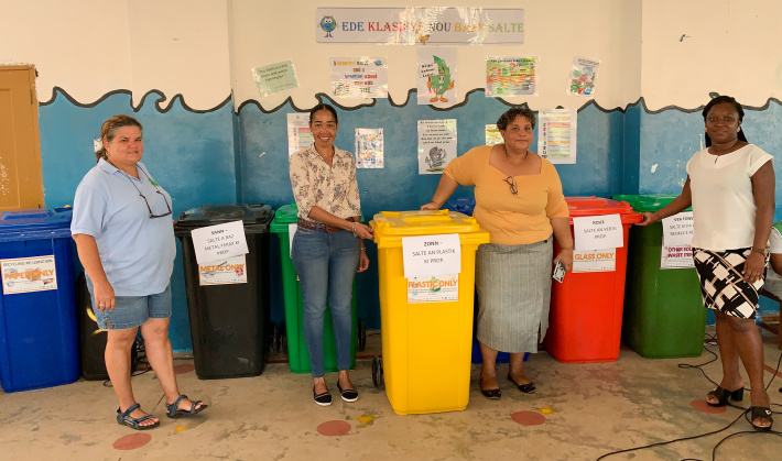 School waste management project
