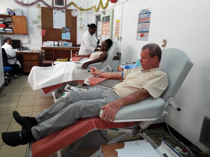 Meet blood donor Harry Dingwall
