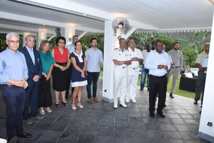 Mérite Maritime octroyée au Commissaire en chef Roberto Lemos