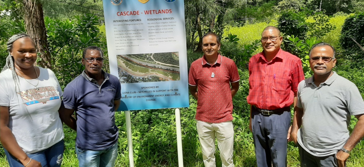 Seychelles Lions promote climate change awareness