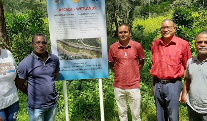 Seychelles Lions promote climate change awareness
