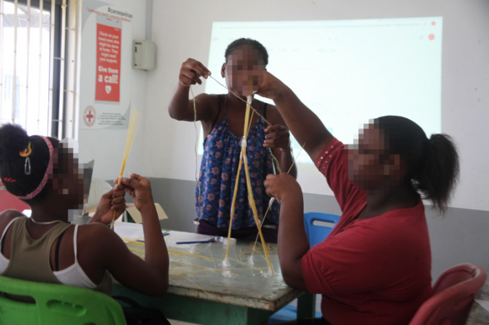 GLO Girls 2020 cohort complete life skills section of empowerment programme