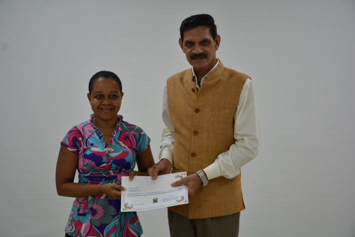 Winners of ‘My Life My Yoga’ video blogging contest receive prizes