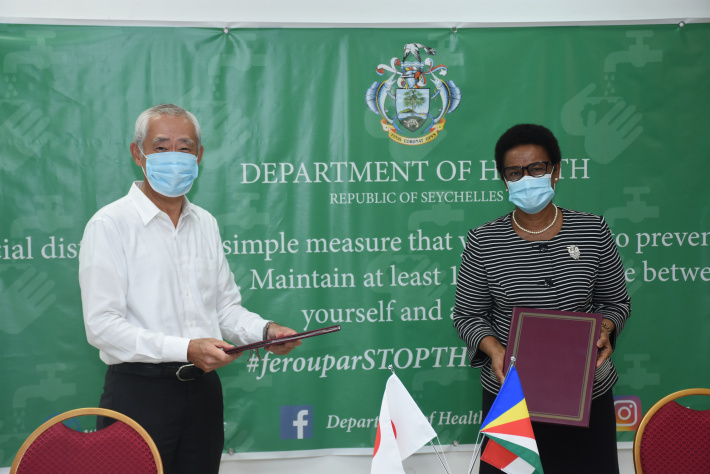 Seychelles gets R16m grant from Japan