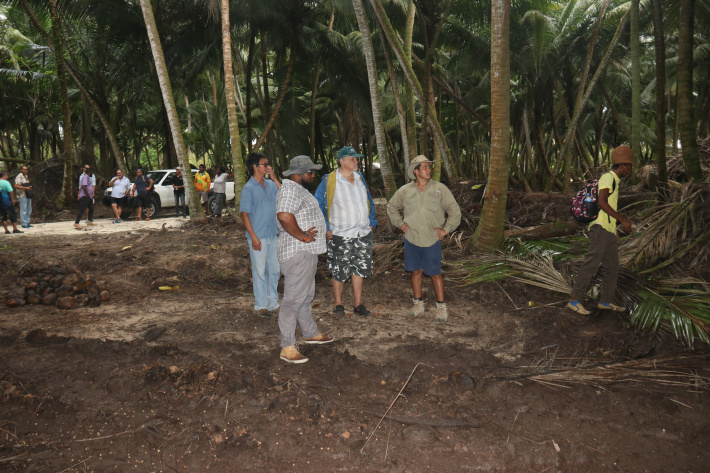 Large scale farming on outer islands