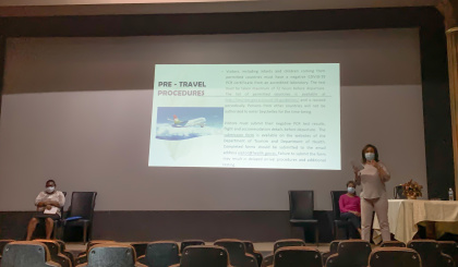 Tourism staff on Praslin gear up to welcome back visitors
