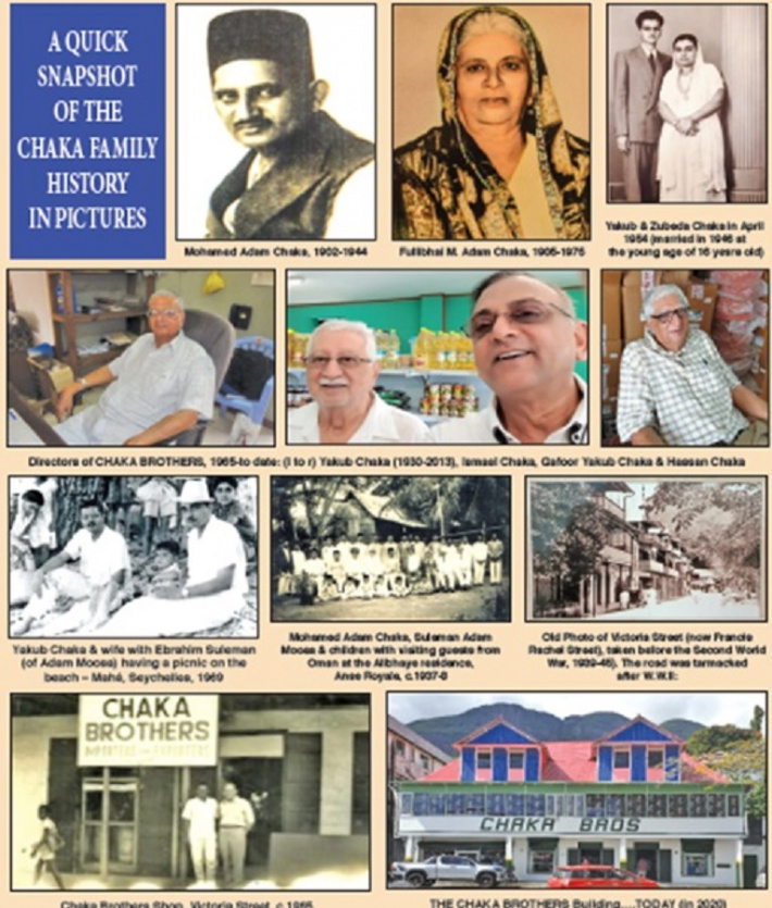 Celebrating 100 Years of ‘La Maison Chaka’ and life in Victoria in the 1960s and 1970s (before Independence)