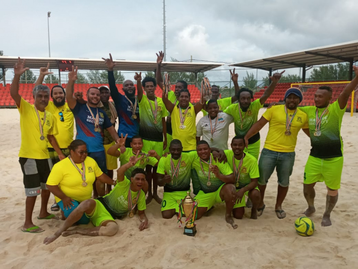 Beach soccer Seychelles Nation