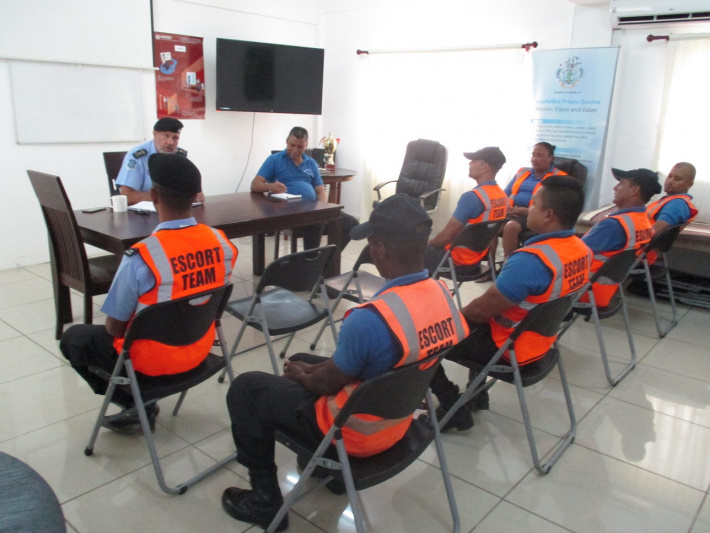 Prison service’s escort unit achieves one year of operations