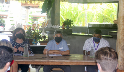 Stakeholders learn more about additional health security measures for special status visitors