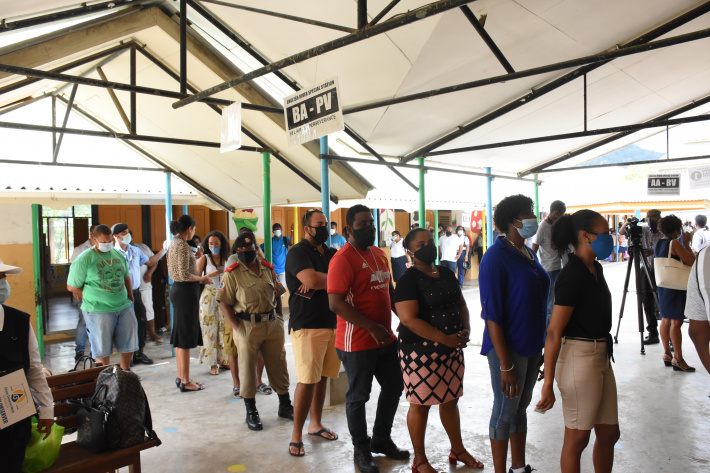 Voting underway at English River