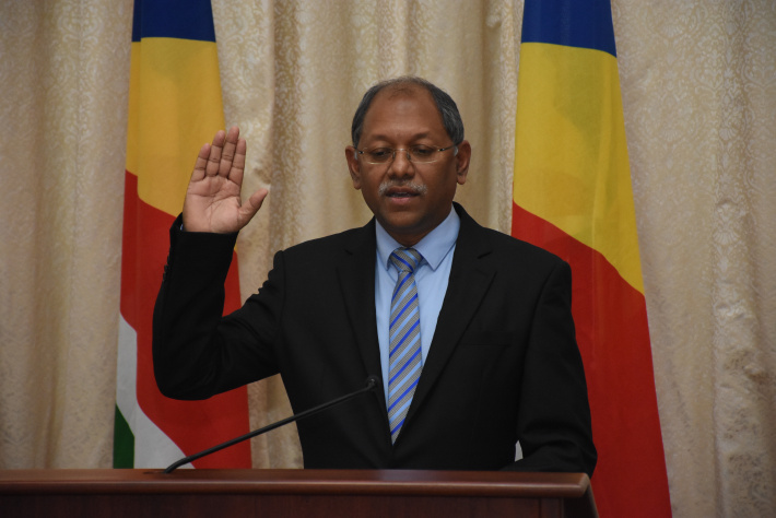 Ahmed Afif inaugurated into office of the vice-president