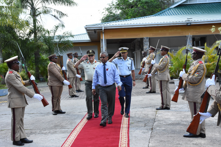President Wavel Ramkalawan pledges full support to SPDF