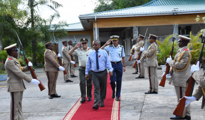 President Wavel Ramkalawan pledges full support to SPDF