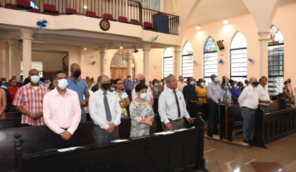 Anglican diocese hosts special post-election mass