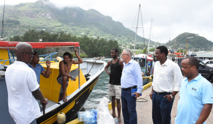 Designated Minister Ferrari visits SFA