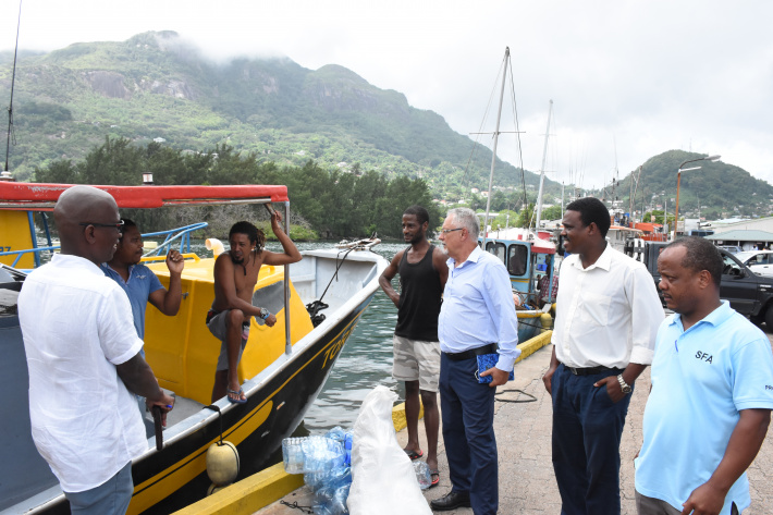 Designated Minister Ferrari visits SFA