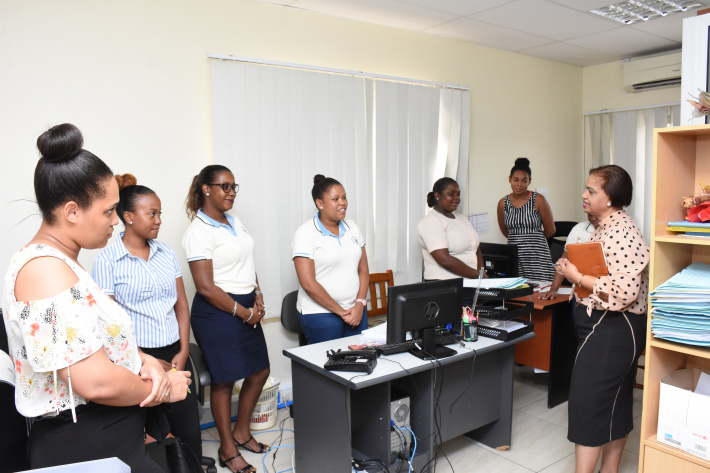 Minister Francourt impressed by ASP employees and operations