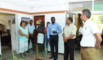 Minister Joubert familiarises himself with climate change, environment departments