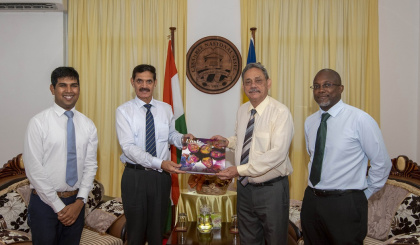 Indian HC pays courtesy call on Speaker of the National Assembly