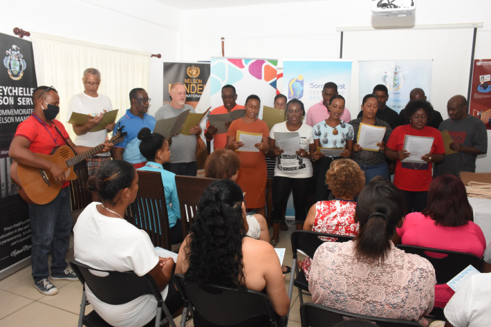 Needle, thread, sew! Partners come together for female inmates