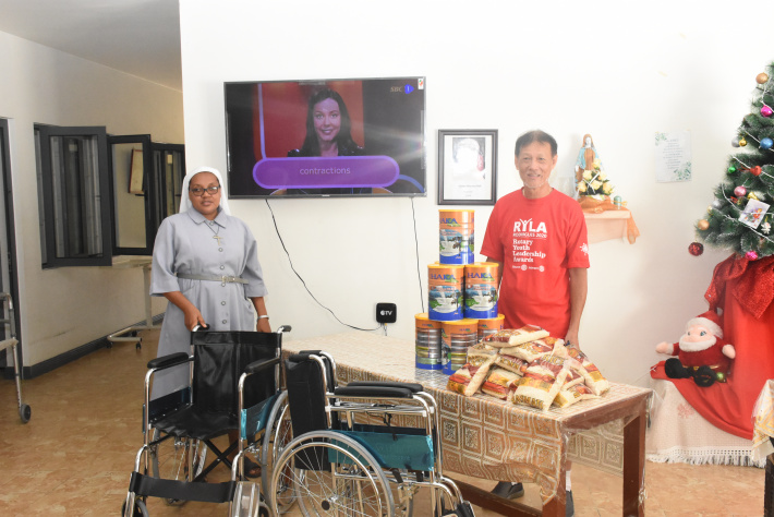 Rotary club assists the less fortunate during this festive season