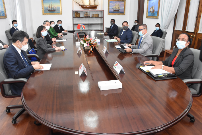 China signs MoU with Seychelles
