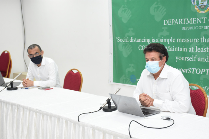 Covid-19: Press conference     ‘Vaccination campaign on track’     By Christophe Zialor