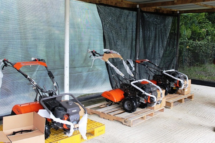 Seven farmers’ associations get rotavators from SAA