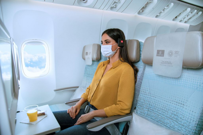 More space and privacy for Emirates Economy Class customers with new option to purchase empty adjoining seats