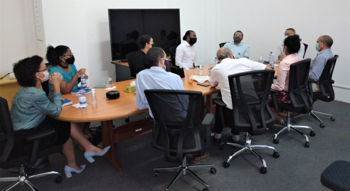 Finance minister, FSA board chairperson visit staff to boost moral following Dr Fanny’s passing