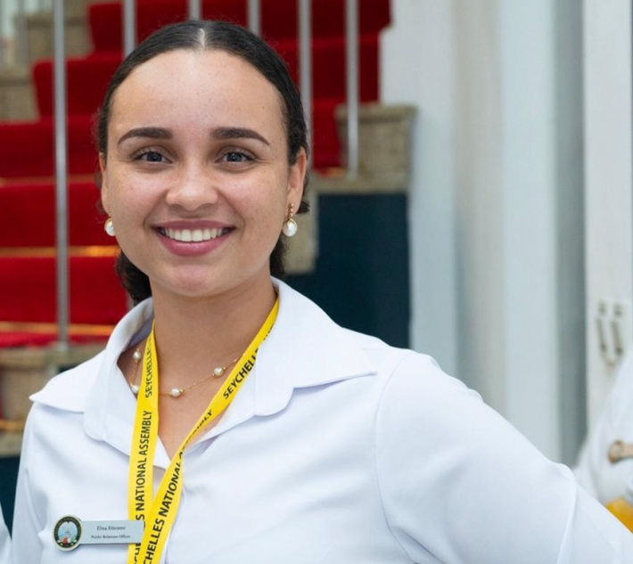 Elna Etienne, correspondante nationale des Seychelles pour l’Assemblée Parlementaire de la Francophonie (APF)