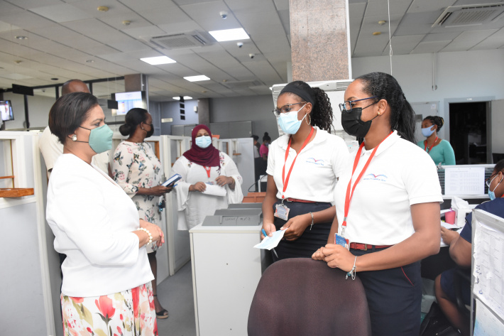 Employment minister visits three organisations for Labour Day