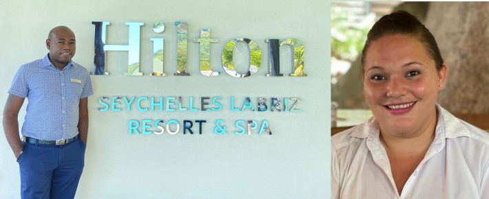 Labriz resort announces promotions of Marcus Barra and Rebecca Bingham