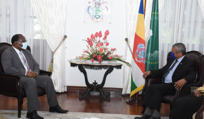 World Bank executive director calls on President Ramkalawan