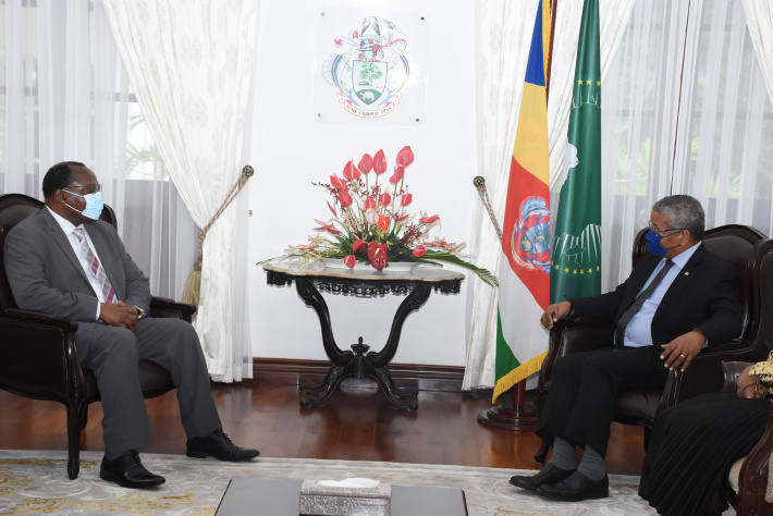 World Bank executive director calls on President Ramkalawan