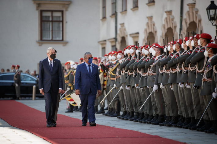 President Wavel Ramkalawan on working visit to Austria