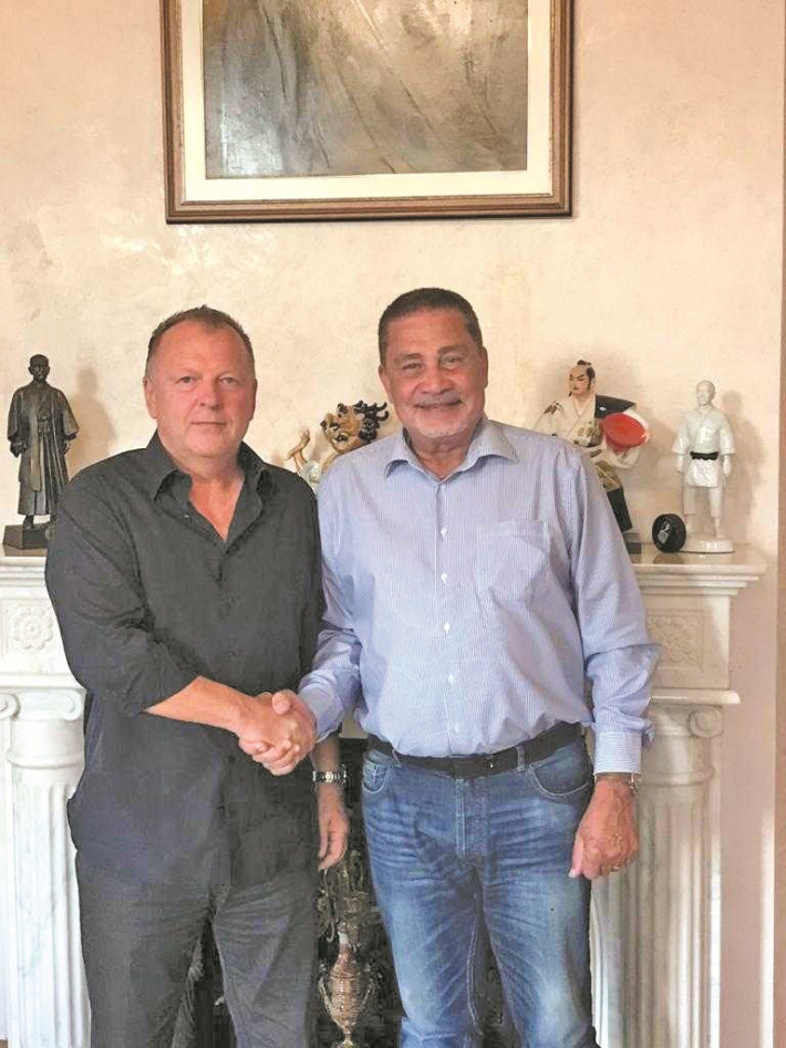 Minister Radegonde meets international head of judo