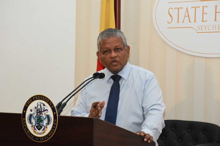Live Presidential press conference     ‘A lot of positive things  happening despite  Covid-19 pandemic’     By Marie-Anne Lepathy and Roland Duval